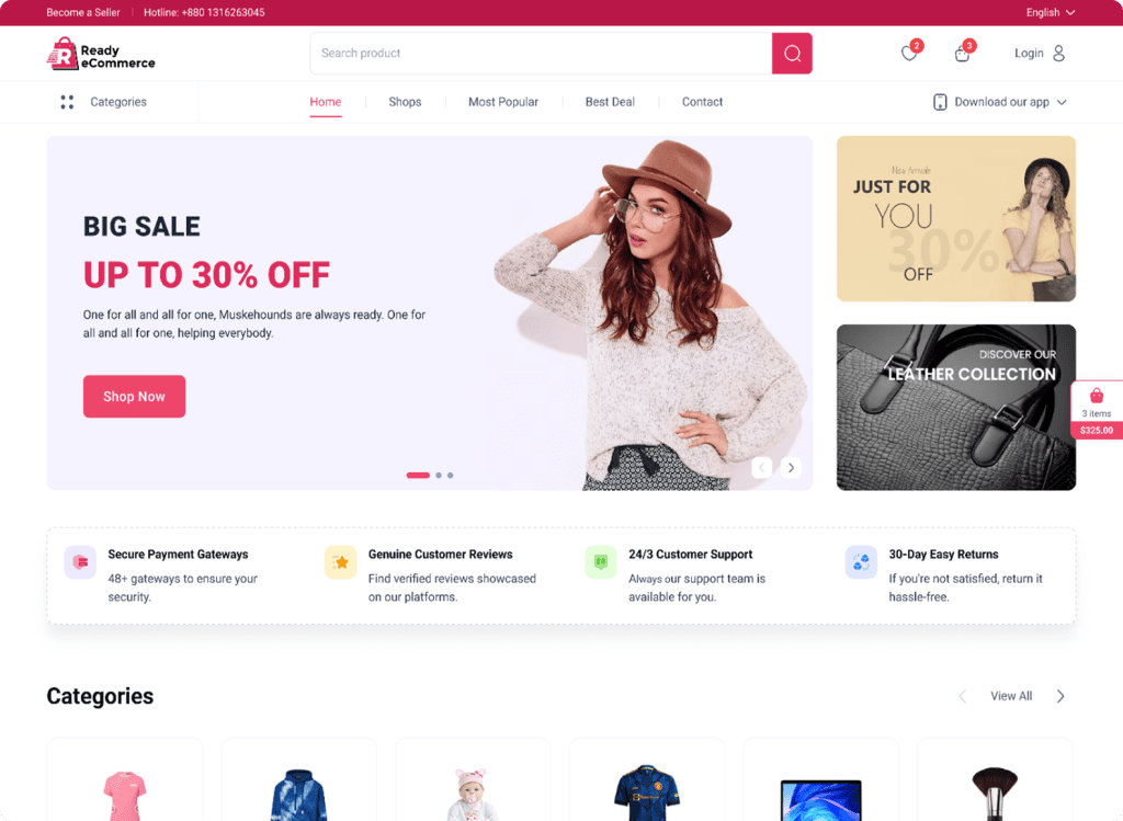 online shop